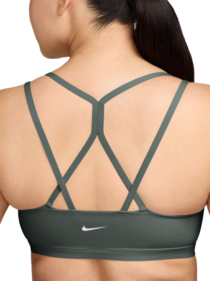 Nike InfinaSoft Zenvy Women's Sports Bra, Camo Green/White - view 2, Camo Green/White
