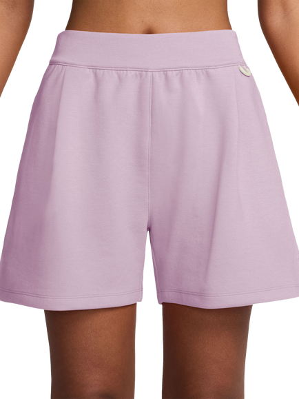 Nike Dri-FIT ImpossiblySoft Loose-Fit Women's Shorts, Bleached Lilac/Plati, Bleached Lilac/Plati