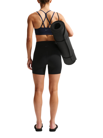 Nike InfinaSoft High Waisted Women's 5" Bike Shorts, Black/Cool Grey - view 2, Black/Cool Grey