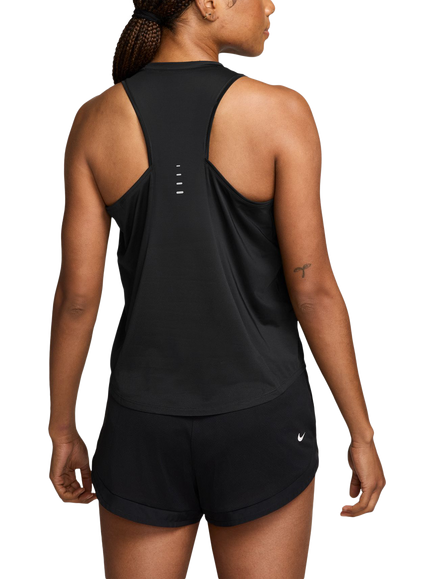 Nike Swift Women's Tank Top, Black/Reflective Sil - view 2, Black/Reflective Sil