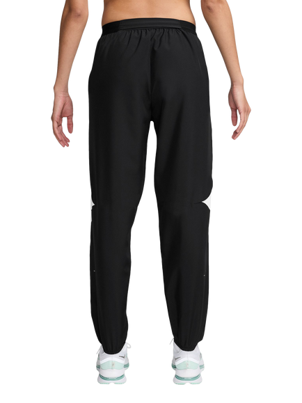 Nike Dri-FIT Swoosh Graphic Women's Joggers, Black/White/Cool Gre - view 2, Black/White/Cool Gre