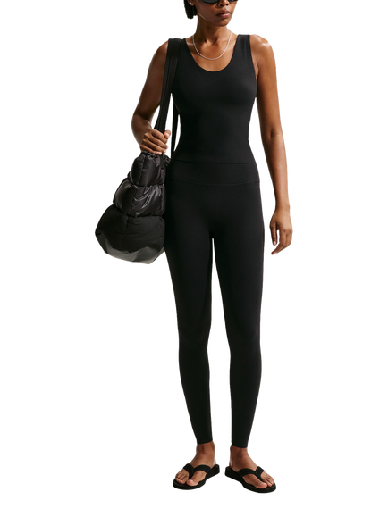 Nike InfinaSoft High Waisted Full Length Women's Leggings, Black/Cool Grey, Black/Cool Grey