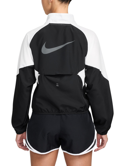 Nike Tempo Swoosh Sports Jacket, Black/White/Cool Gre - view 2, Black/White/Cool Gre