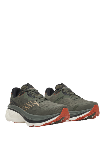 Saucony Hurricane 26 Running Shoes, Fatigue/Black - view 2, Fatigue/Black