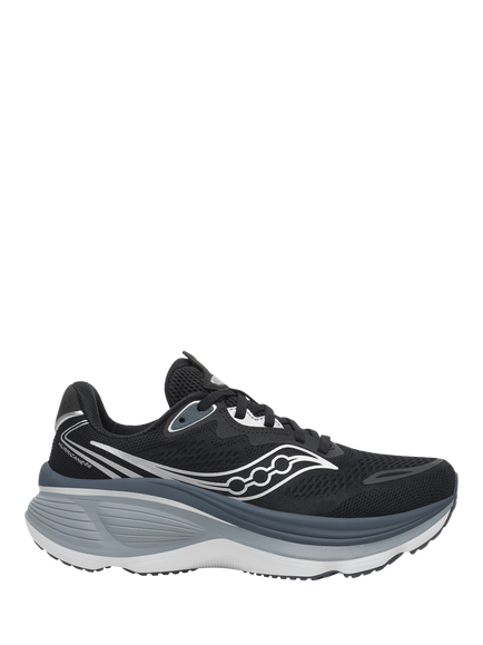 Saucony Hurricane 26 Running Shoes, Black/Silver - view 2, Black/Silver