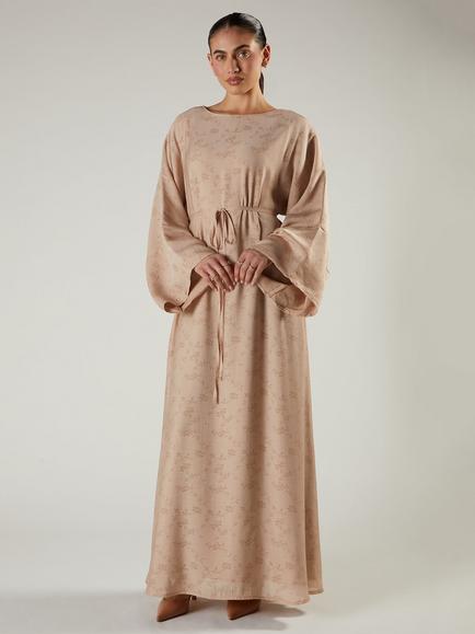 Aab Moonflower Floral A Line Maxi Dress, Light Pink, Light Pink