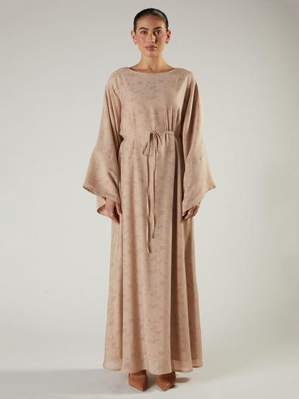 Aab Moonflower Floral A Line Maxi Dress, Light Pink - view 2, Light Pink