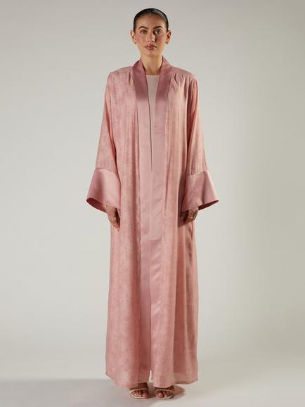 Aab Peony Cotton Blend Floral A Line Maxi Dress, Light Pink - view 2, Light Pink