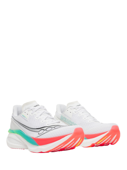 Saucony Endorphin Azura Running Shoes, White/Multi - view 2, White/Multi
