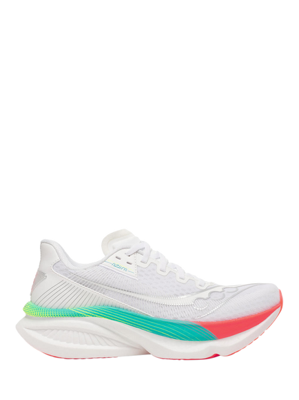 Saucony Women's Endorphin Azura Running Shoes, White/Multi, White/Multi