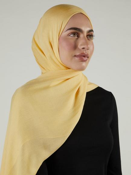 Aab Premium Modal Hijab, Butter