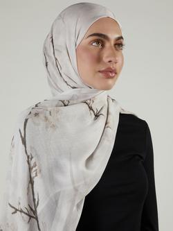 Aab Almond Blossom Premium Modal Hijab, Almond, Almond