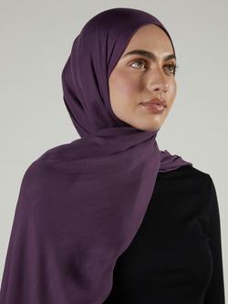 Aab Premium Modal Hijab, Plum