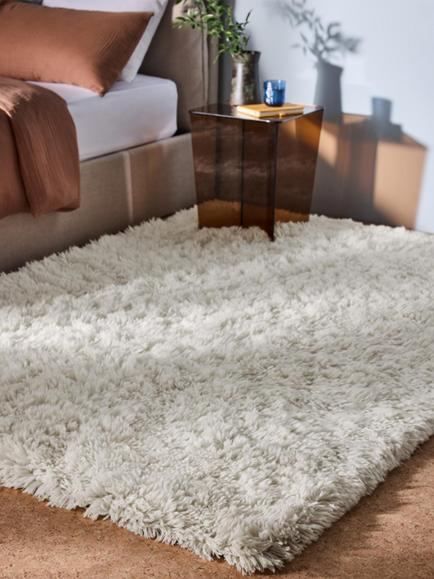 MADE Dala New Zealand Wool Rug, Ivory - view 2, Ivory