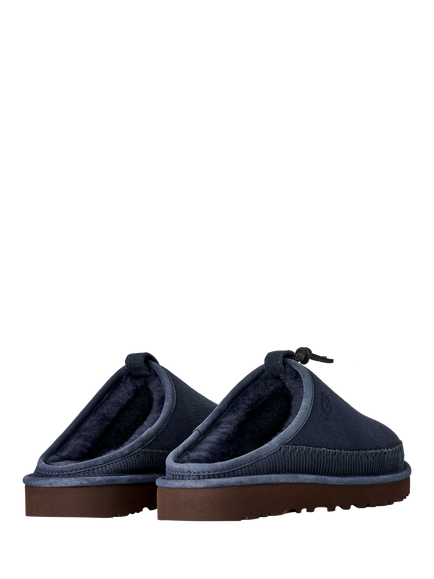 UGG Suede Leather Heritage Slippers, Dark Indigo - view 2, Dark Indigo