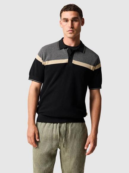 Rodd & Gunn Barret Reef Cotton Polo Shirt, Charcoal