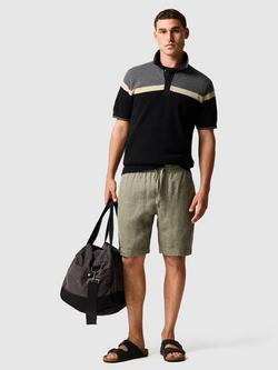Rodd & Gunn Barret Reef Cotton Polo Shirt - view 2, Charcoal