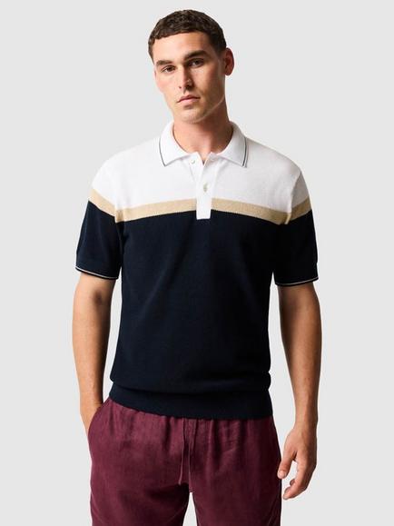 Rodd & Gunn Barret Reef Cotton Polo Shirt, Midnight