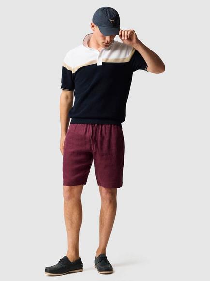 Rodd & Gunn Barret Reef Cotton Polo Shirt - view 2, Midnight