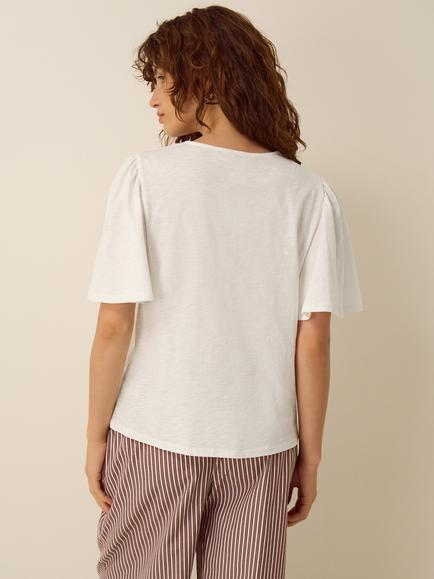 Monsoon Layla Lace Top - view 2, Ivory