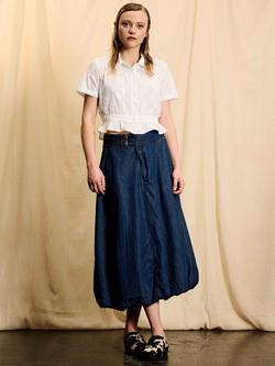 Brora Skye The Cotton Spot Short Sleeve Shirt, White - view 2, White