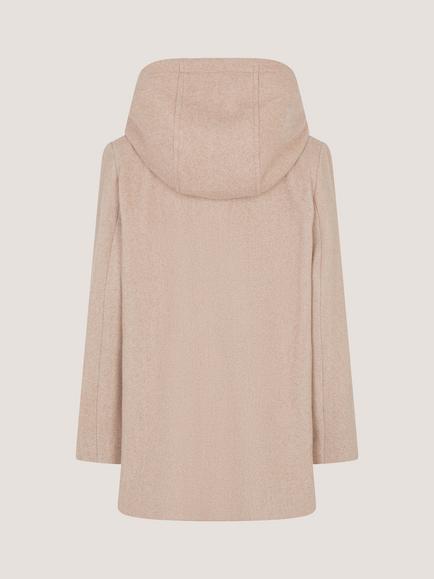 Monsoon Kids' Tailored Duffle Coat, Oatmeal - view 2, Oatmeal