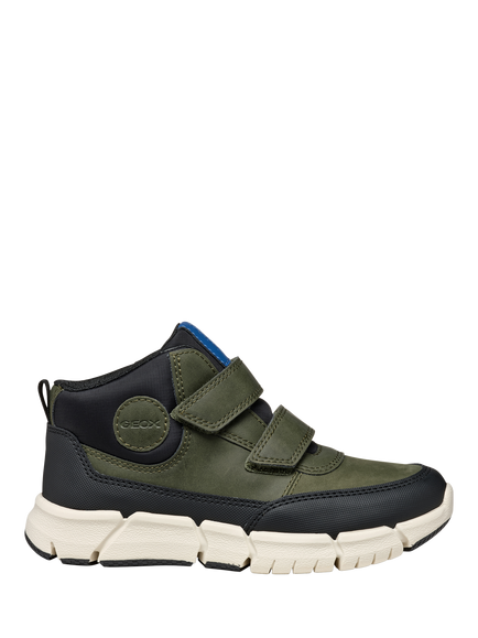 Geox Kids' Flexyper Ankle Boots, Military, Military