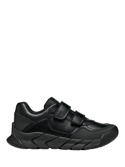 Geox Kids' Flexyper Pro Trainers, Black, Black