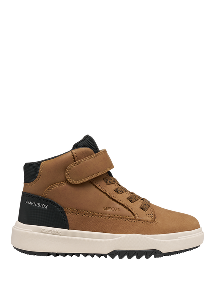 Geox Kids' Bunshee ABX Boots, Brown, Brown