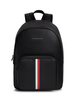 Tommy Hilfiger Metro Dome Backpack, 15L, Black, Black