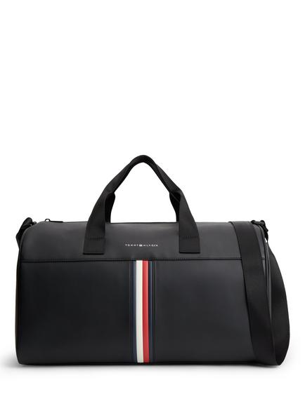 Tommy Hilfiger Metro Twin Handle Duffle Bag, 23L, Black, Black
