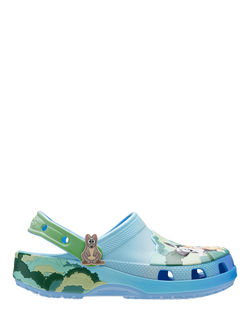 Crocs Kids' Bluey Best Buddies Classic Clogs, Blue  Multi, Blue  Multi