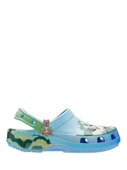 Crocs Kids' Bluey Best Buddies Classic Clogs, Blue  Multi, Blue  Multi