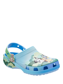 Crocs Kids' Bluey Best Buddies Classic Clogs, Blue  Multi - view 2, Blue  Multi
