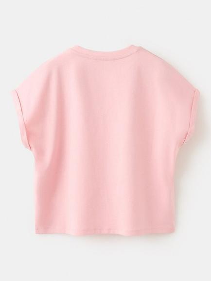 Mango Kids' T-Shirt, Pink - view 2, Pink