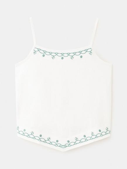 Mango Kids' Handkerchief Top, Off White, Off White