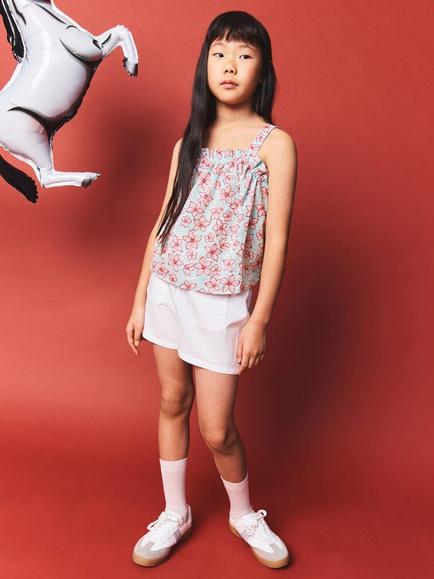 Mango Kids' Camisole Top, Aqua, Aqua