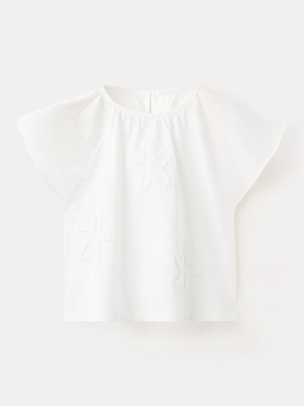 Mango Kids' T-Shirt, Off White, Off White