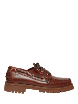 G.H.BASS Anniversary Ranger Moc Leather Shoes, Dark Brown, Dark Brown