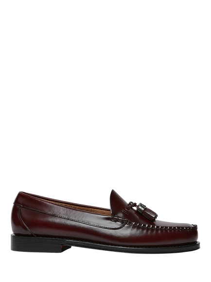 G.H.BASS Weejuns Larkin Leather Tassel Loafers, Wine, Wine