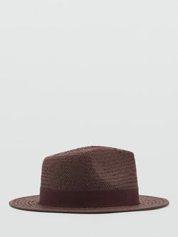 Mango Straw Hat, Chocolate, Chocolate