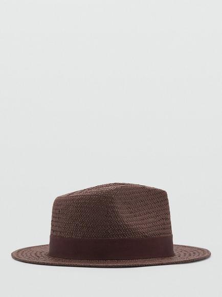 Mango Straw Hat, Chocolate, Chocolate