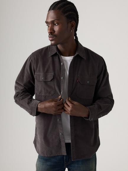 Levi's Jackson Worker Overshirt, Greystroke, Greystroke