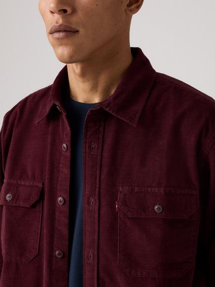 Levi's Jackson Worker Overshirt, Vineyard Wine - view 2, Vineyard Wine