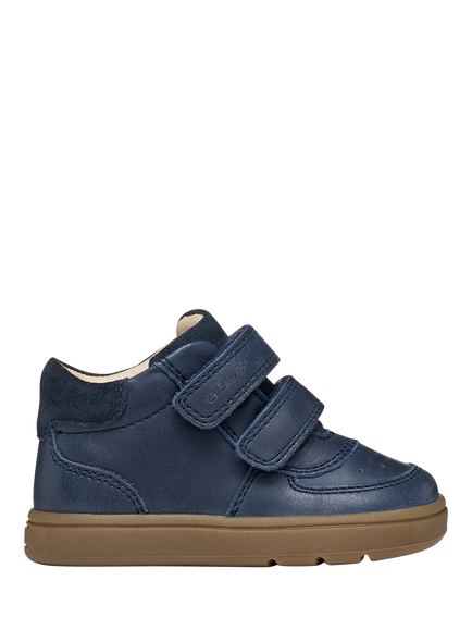 Geox Baby Biglia First Steps Trainers, Navy, Navy