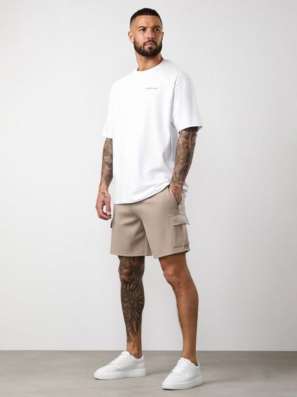 Gym King Regular Fit Cargo Shorts, Claydust