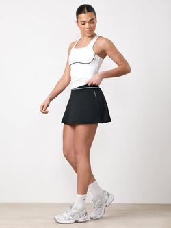 Gym King Knockout High Waist Skort, Black, Black