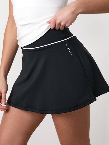 Gym King Knockout High Waist Skort, Black - view 2, Black