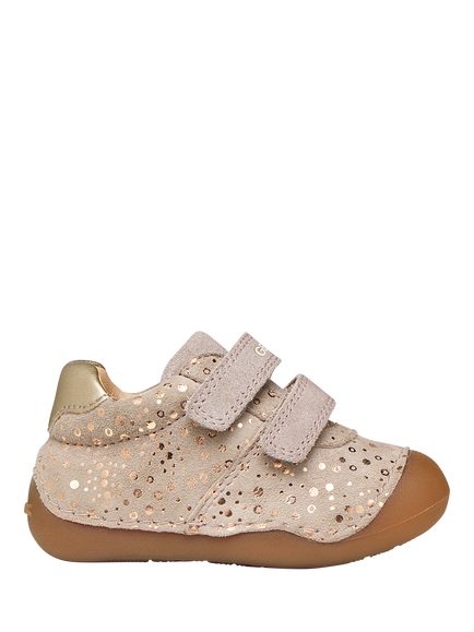 Geox Baby Tutim Trainers, Sand, Sand