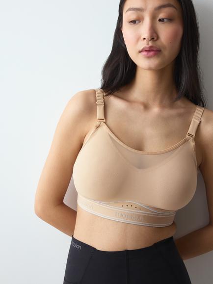 Triumph Triaction Cardio Breeze N Sports Bra, Tender Beige, Tender Beige